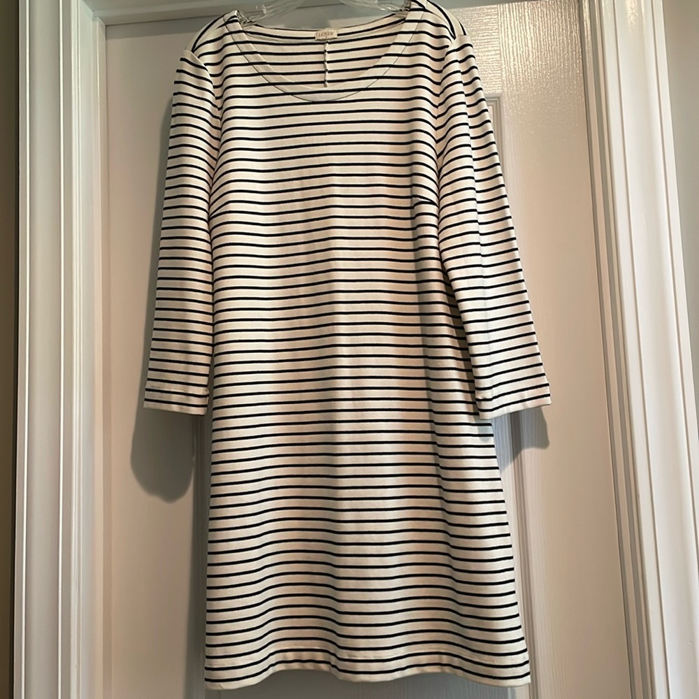EUC J. Crew Stripe Dress